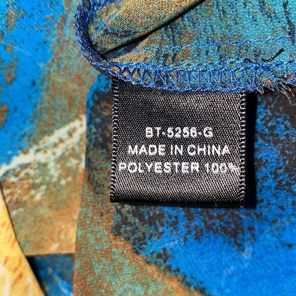 ARK & CO Sheer Dolman Sleeve Top-S - Picture 7 of 7